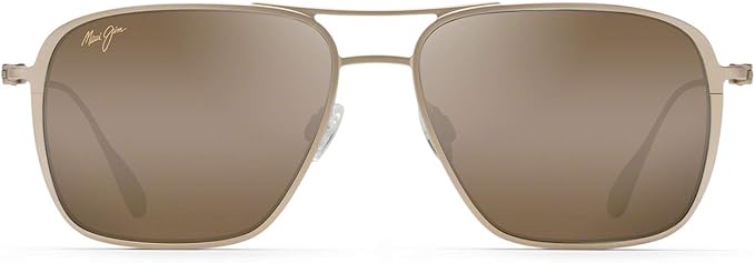 Maui Jim Polarized Men's and Women's Beaches Universal Fit Aviator Sunglasses