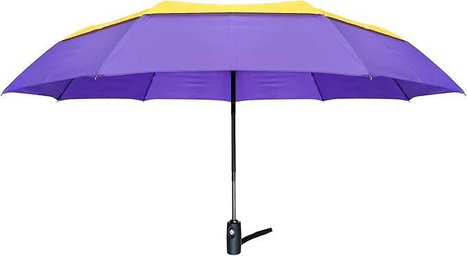 WOLNOS Umbrella Windproof Travel for Rain - Easy Auto Open Close, Durable & Compact Umbrellas, Waterproof Canopy - Backpack, Purse, Portable Umbrella for Travel