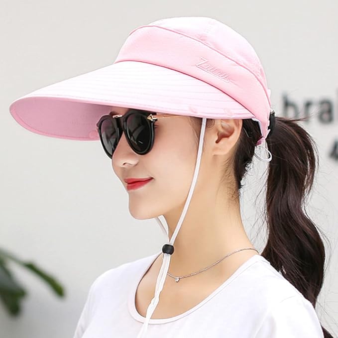 Outdoor UPF 50+ UV Sun Protection Waterproof Breathable Face Neck Flap Cover Folding Sun Hat for Men/Women