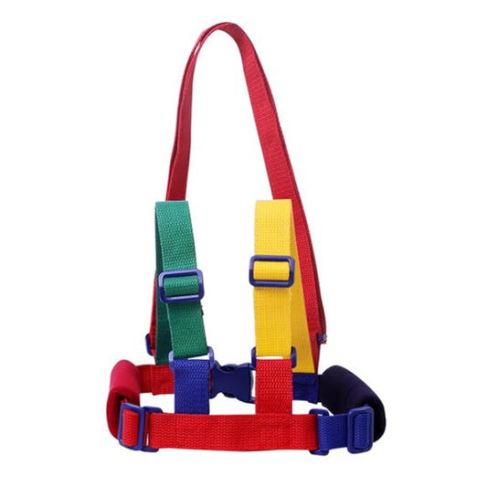 Toddler Reins for Walking 1-3 Years 2 in 1 Anti Lost Wrist Link Baby Walking Harness for Child Safety 0-5 Years Kids (Yellow&Green)