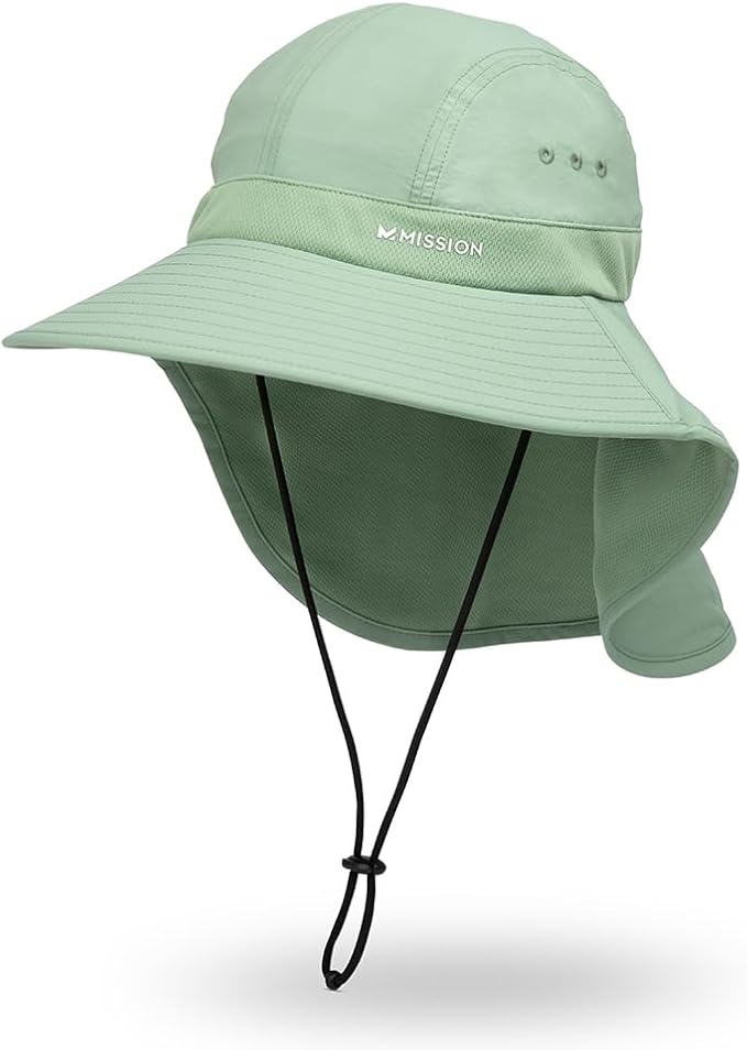 Cooling Sun Defender Sun Hat, UPF 50 UV Protection for Men Women, Wide Brim Outdoor Hat for Hiking, Fishing, Beach, Gardening