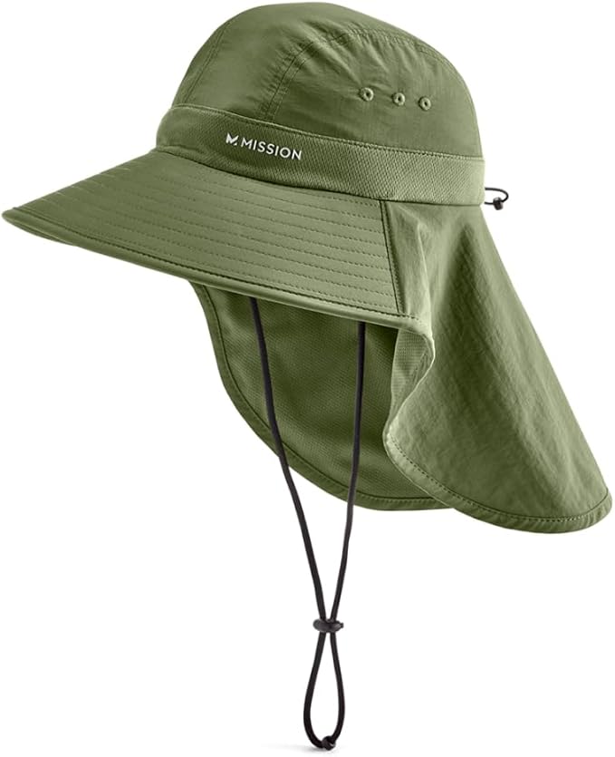 Cooling Sun Defender Sun Hat, UPF 50 UV Protection for Men Women, Wide Brim Outdoor Hat for Hiking, Fishing, Beach, Gardening