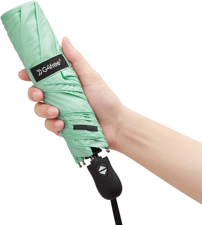 G4Free Mini Ultralight Umbrella UPF 50+ UV Protection Compact Lightweight Travel Umbrella Super Slim Small Portable Automatic Open and Close,40 Inch