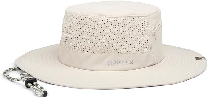 MISSION Cooling Anywhere Boonie Hat - Unisex Wide-Brim Hat for Men & Women - Cools Up to 2 Hours - UPF 50 Sun Protection