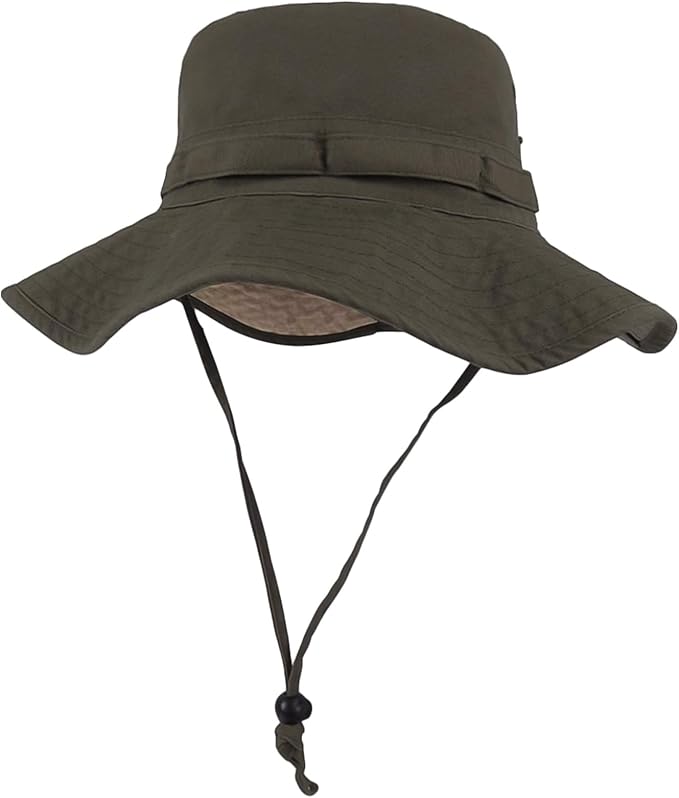 Bucket Hat Wide Brim UV Protection Sun Hat Boonie Hats Fishing Hiking Safari Outdoor Hats for Men and Women
