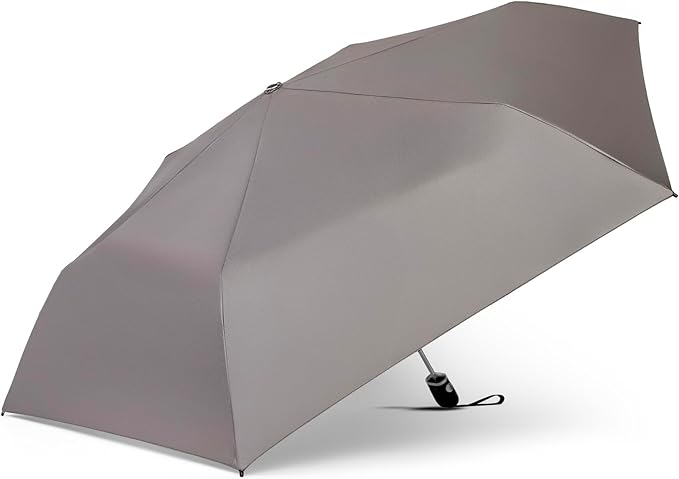 ShedRain Super-Slim Compact Travel Umbrella – Auto Open & Close Sun Protection Design, Lightweight Portable Wind-Resistant Model with UPF 50+ UV Block, 42" Arc & 10.5" Folded Size