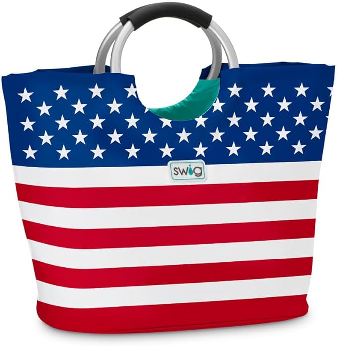 Swig Life Loopi Tote Bag, Large, Lightweight, Waterproof Beach and Utility Bag