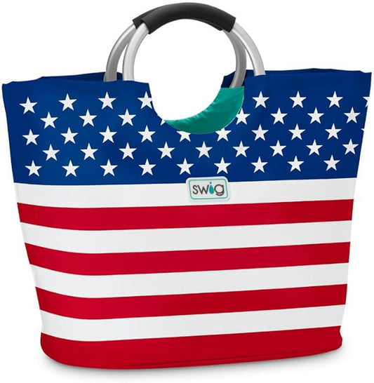 Swig Life Loopi Tote Bag, Large, Lightweight, Waterproof Beach and Utility Bag