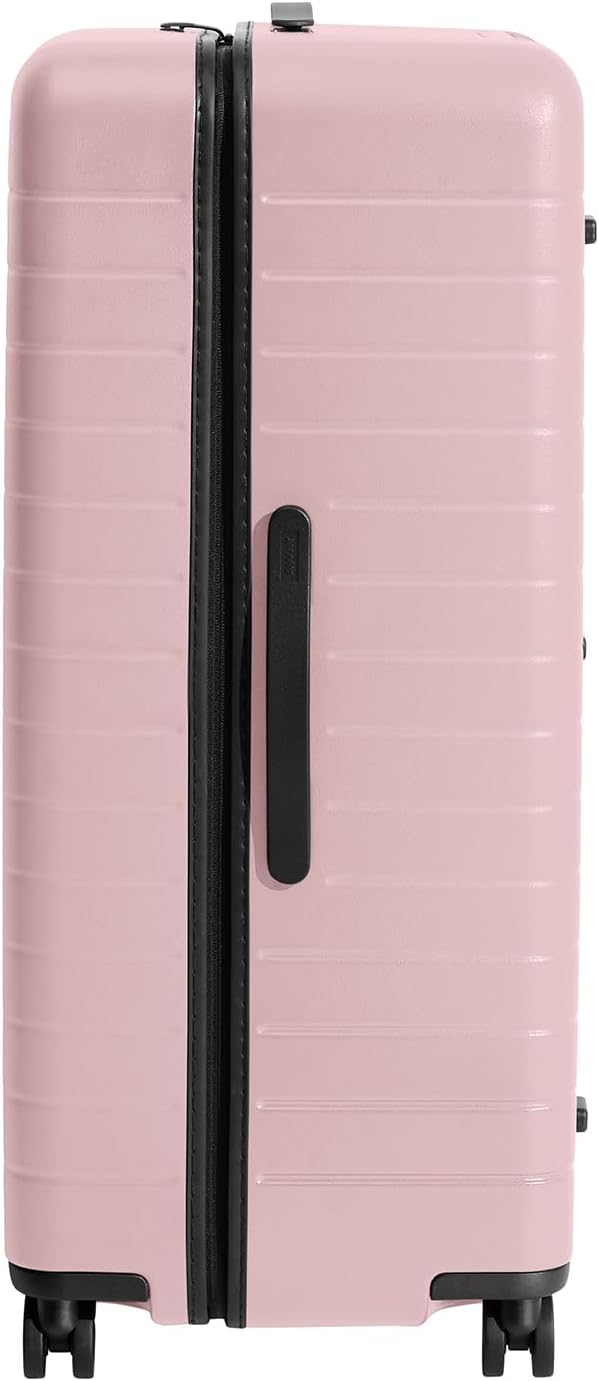 Away Large Trunk Luggage, 31 Inch Hardside Suitcase with Spinner Wheels, Lightweight & Durable, TSA Lock, Ideal for Long Trips, Blush Pink
