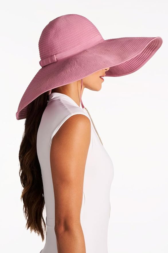 Women's Ultra Wide Sun Hat - UPF 50+ Sun Protection - Shelby