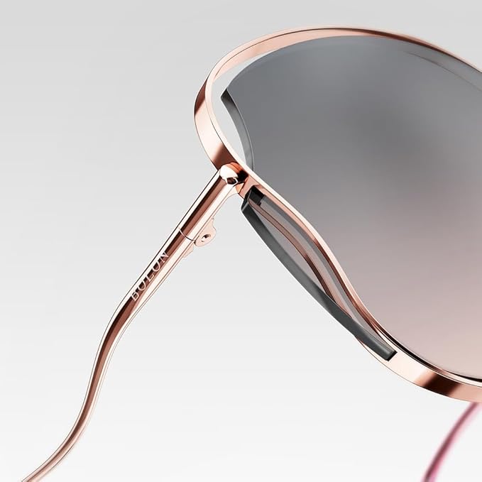 BOLON Women Lady Elegant Oversized Trendy Sunglasses, Exclusive Eyewear Brand of EssilorLuxottica