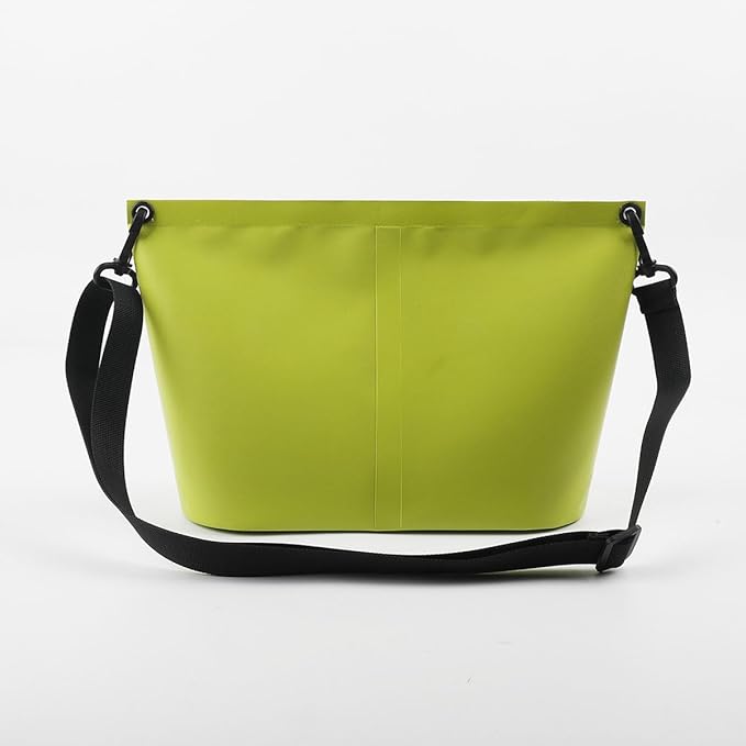 IPX7 Waterproof Dry Bag 2.5L Floating PVC Dry Sack with Waterproof Zipper Shoulder Strap for Kayaking Swimming Beach Travel Boating Camping Hiking Canoeing Paddleboarding Water Sports (green)