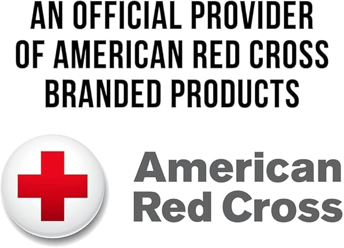 American Red Cross Officially Licensed Product, Deluxe All Purpose First Aid Kit, 299 Piece Emergency Medical Supplies to Treat Minor Injuries