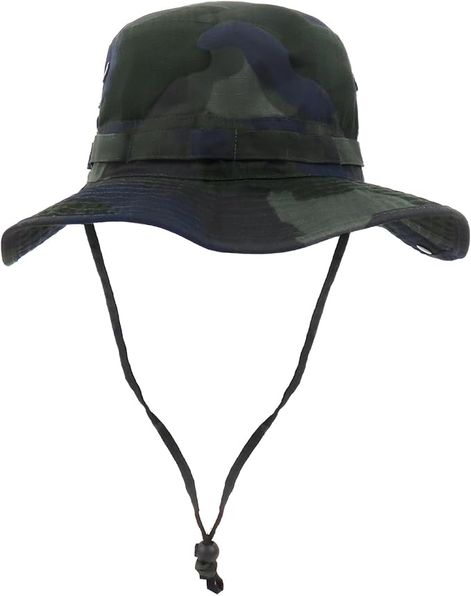Bucket Hat Wide Brim UV Protection Sun Hat Boonie Hats Fishing Hiking Safari Outdoor Hats for Men and Women