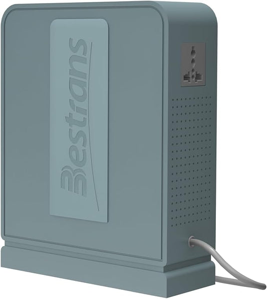 1000W Step Up Transformer 110v to 220v Converter, Heavy Duty Voltage Converter 110v to 220v with Dual Outlets, Overload Protection & Ultra-Quiet Design for Home Appliances, Grey Green