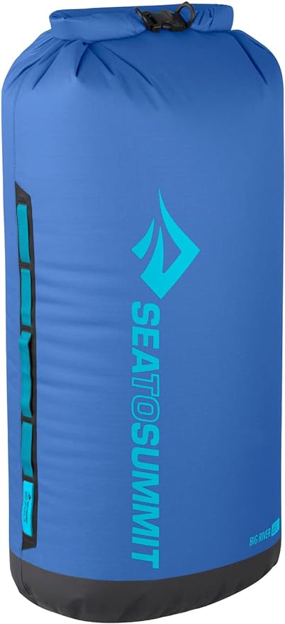 Sea to Summit Big River Dry Bag, Heavy-Duty Dry Storage, 65 Liter, Surf Blue