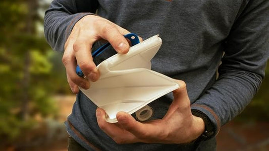 LuminAID Nova Colors Solar Camping Lantern - Twist-to-Inflate LED Lamp with 8 Color Modes Perfect for Camping, Hiking, Travel and More - Emergency Light for Power Outages, Hurricane, Survival Kits