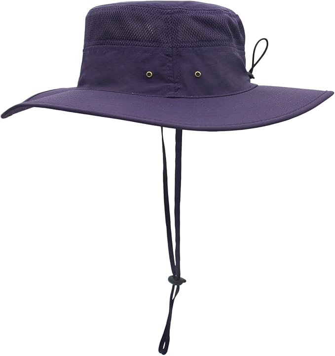 Home Prefer UPF 50+ Men's Sun Hat Wide Brim Bucket Hat UV Protection Hat for Mens Womens Beach Safari Gardening Golf Fishing