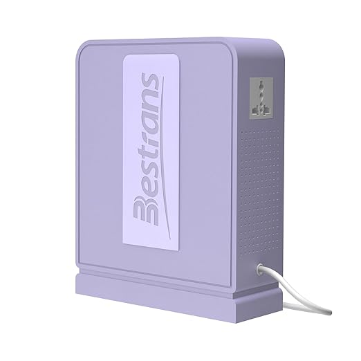 3000W Step Up Transformer 110v to 220v Converter, Heavy Duty Voltage Converter 110v to 220v with Dual Outlets, Overload Protection & Ultra-Quiet Design for Home Appliances, Light Purple