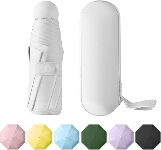 Super Compact Auto Umbrella - Your Lifetime Pocket Companion, UPF 50+ Sun & Rain Protection, Fits Any Purse, Lightweight Travel Essential