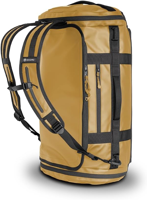 WANDRD CARRYALL 60L Dallol Yellow - Perfect Travel Essentials duffel Bag: Versatile for Traveling, Ideal Vacation & Everyday Travel Bag