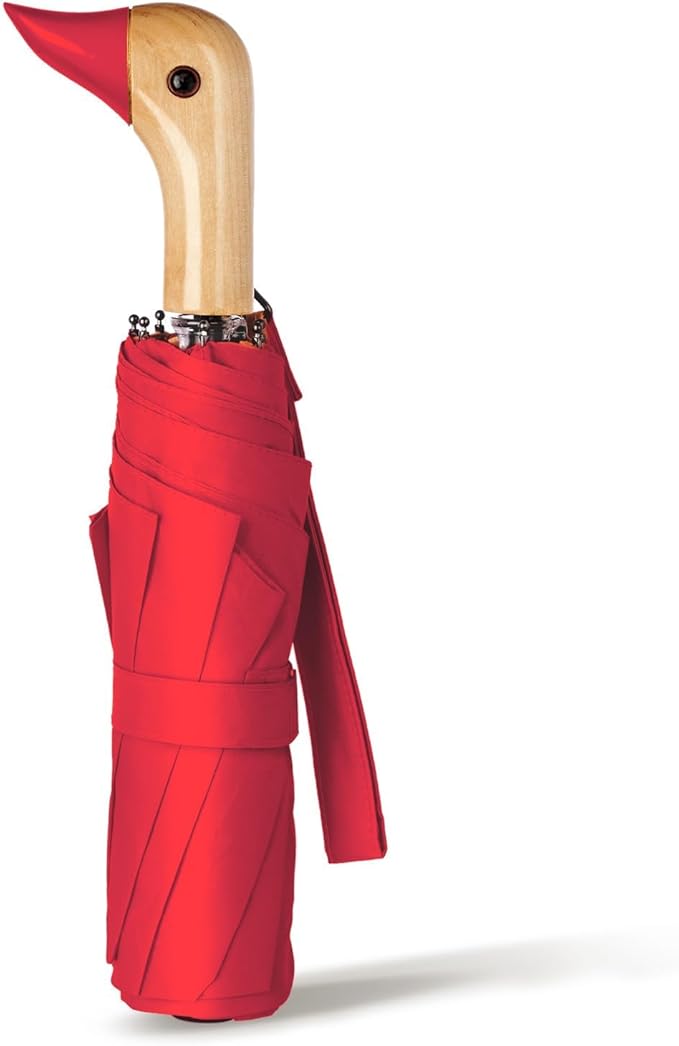 Duck Umbrella - Compact Travel Umbrella with a Cute Duck Head Handle for Women