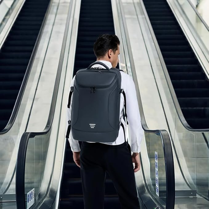 Travel Backpack for Men 50L Expandable Flight Approved Carry on Backpacks Luggage for Travel Water Resistant 17.3 inch Laptop Backpack with USB Charging Port