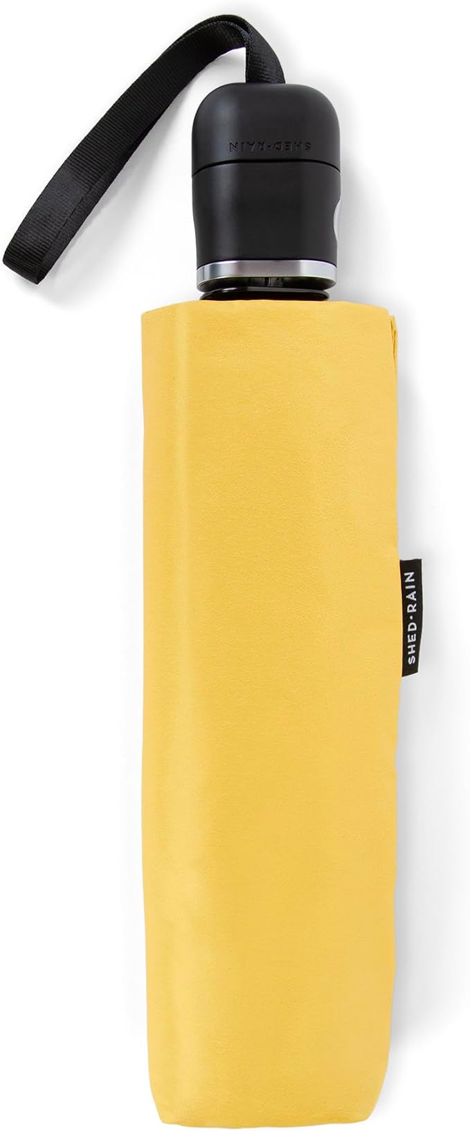 ShedRain Super-Slim Compact Travel Umbrella – Auto Open & Close Sun Protection Design, Lightweight Portable Wind-Resistant Model with UPF 50+ UV Block, 42" Arc & 10.5" Folded Size