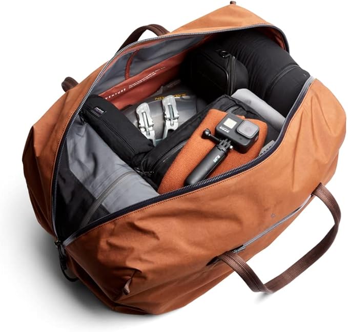Bellroy Venture Duffel (55L weekend bag) - Bronze