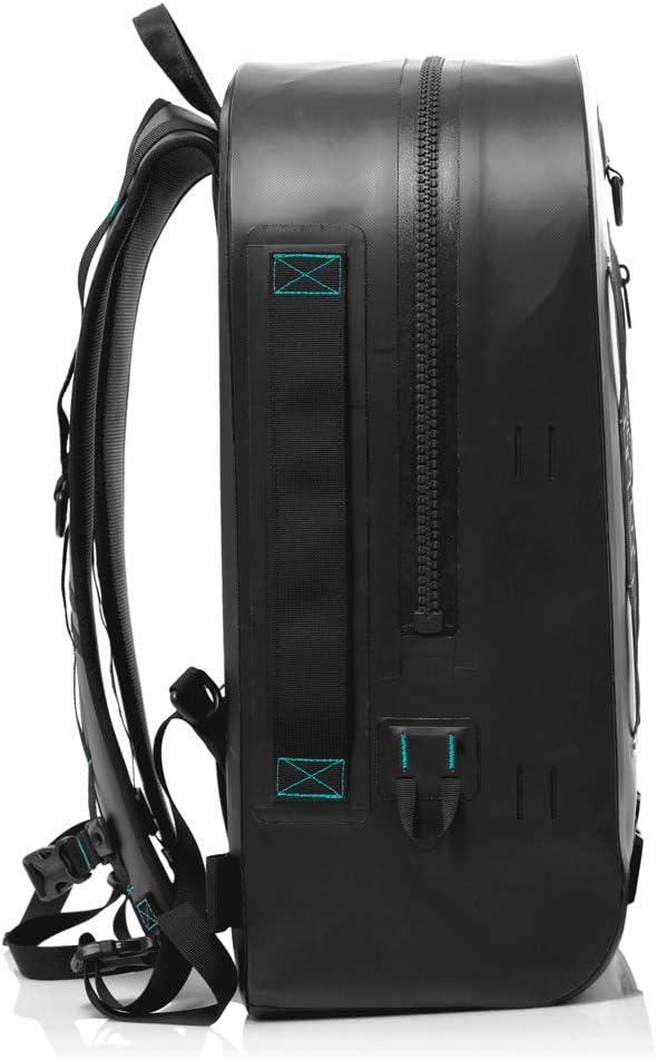 BOTE Highwater Backpack Waterproof Outdoor Zipper Dry Bag 28 Liter Capacity Molle Straps Fully Submersible Watersports Kayaking Fishing Hunting Boating