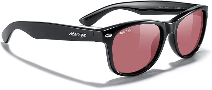 MERRY'S Polarized Unisex Shades Sunglasses for Men and Women Vintage Polarized Sun Glasses Mirror Lens