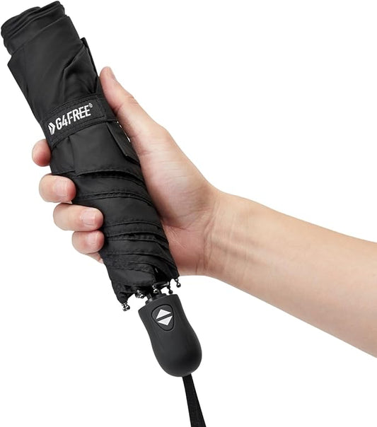 G4Free Mini Ultralight Umbrella UPF 50+ UV Protection Compact Lightweight Travel Umbrella Super Slim Small Portable Automatic Open and Close,40 Inch