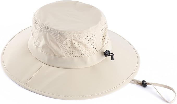Home Prefer UPF 50+ Sun Hats for Men Women Foldable Wide Brim Fishing Hat Quick Dry Summer Outdoor Garden Safari Bucket Hat