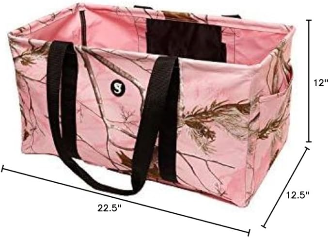 geckobrands Large Utility Tote - Durable Multipurpose Bag for Beach, Travel, Shopping & Outdoor Activities