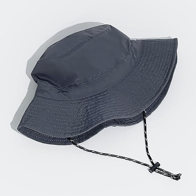 Waterproof Bucket Hat for Women and Men - UV Protection Beach Sun Hat Fishing Safari Boonie Hat Rain Hat Adjustable Packable