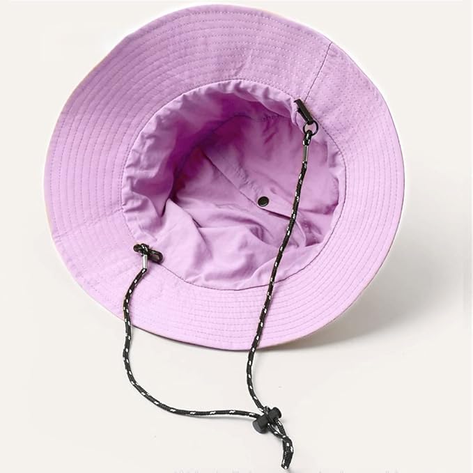 Waterproof Bucket Hat for Women and Men - UV Protection Beach Sun Hat Fishing Safari Boonie Hat Rain Hat Adjustable Packable