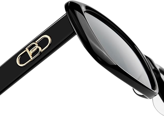 BOLON Men Women Retro 90’s Vintage Y2K Trendy Rectangle Polarized Sunglasses, Exclusive Eyewear Brand of EssilorLuxottica
