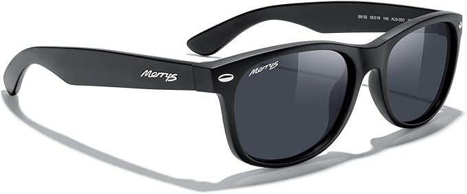 MERRY'S Polarized Unisex Shades Sunglasses for Men and Women Vintage Polarized Sun Glasses Mirror Lens