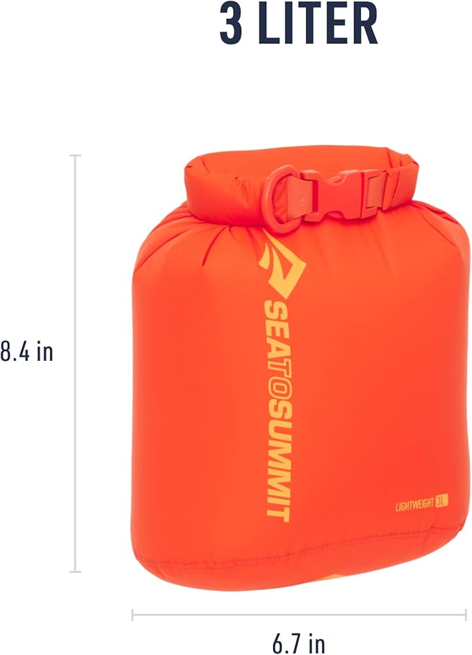 Sea to Summit Lightweight Dry Bag, Multi-Purpose Dry Storage