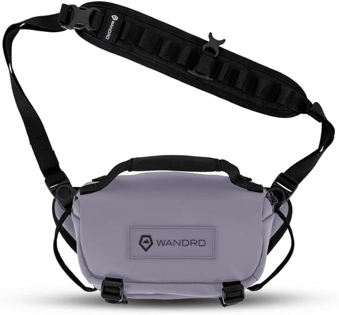 WANDRD ROGUE V1 3L Sling: Compact Camera Sling and Crossbody Bag with Fast Access, 3-Way Carry– Lightweight Everyday Bag Great for Travel, Photography, and Daily Use (Uyuni Purple)