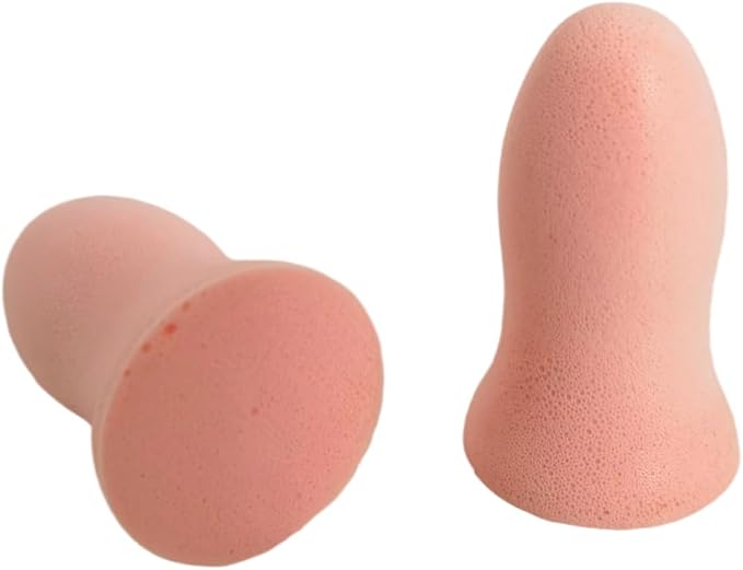 Fan Wu Soft Foam Earplugs 50 Pairs – 32dB Noise Reduction for Sleeping, Travel & Work | Small/XS Size for Kids & Women | Reusable Comfort Fit | Pink
