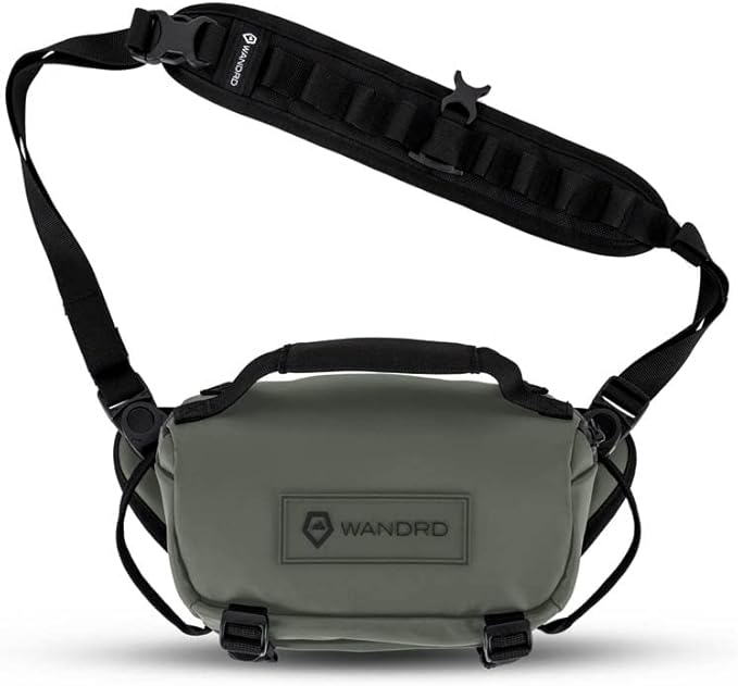 WANDRD ROGUE V1 3L Sling: Compact Camera Sling and Crossbody Bag with Fast Access, 3-Way Carry– Lightweight Everyday Bag Great for Travel, Photography, and Daily Use (Wasatch Green)