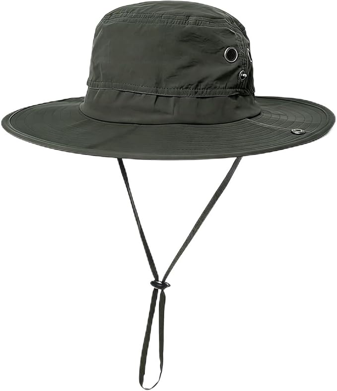 Plus Size XL XXL Sun Hats for Men Bucket Boonie UV Protection UPF50+ Waterproof Wide Brim Foldable Fishing Beach
