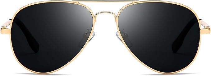 SUNGAIT Classic Aviator Sunglasses for Men Women Polarized UV400 Protection Vintage Retro Chic