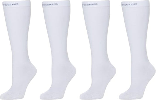 CompressionZ 30-40 mmHg Knee High Compression Socks Men & Women | Support Stockings for Travel, Nurses and Athletes