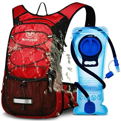 Hydration Pack, Insulated Hydration Backpack with 2L BPA Free Water Bladder and Storage, Hiking Backpack for Men, Women, Kids for Running, Cycling, Camping - Keep Liquid Cool up to 5 Hours