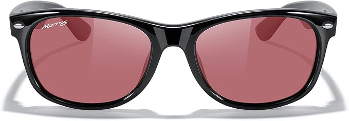 MERRY'S Polarized Unisex Shades Sunglasses for Men and Women Vintage Polarized Sun Glasses Mirror Lens