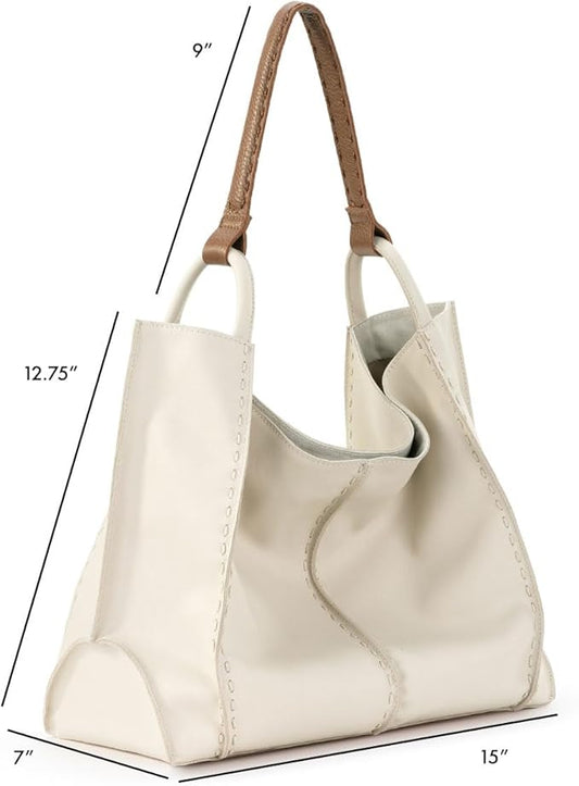 The Sak Los Feliz Large Tote Bag - Woman's Purse For Everyday, Travel, Beach Bag - Roomy Handbag With Shoulder Bag Strap