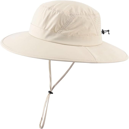 Home Prefer UPF 50+ Sun Hats for Men Women Foldable Wide Brim Fishing Hat Quick Dry Summer Outdoor Garden Safari Bucket Hat