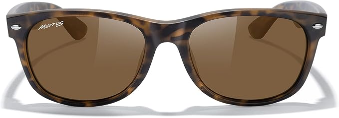 MERRY'S Polarized Unisex Shades Sunglasses for Men and Women Vintage Polarized Sun Glasses Mirror Lens
